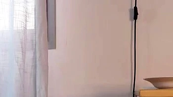 Masturbating solo babe loves her toys