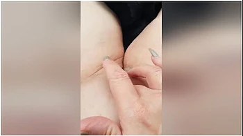 Rubbing Pussy To Orgasm In Car - Skyler Squirt