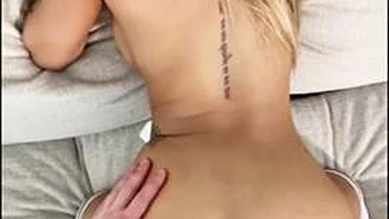 Wearing knee sock enjoying cowgirl style: Blowjob, Doggy  Amateur Porn