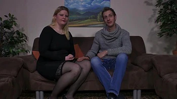 Horny Housewife Veronika Wanted To Bang Fuck Her Husband On Their First Tape - AMATEUR EURO: Porn