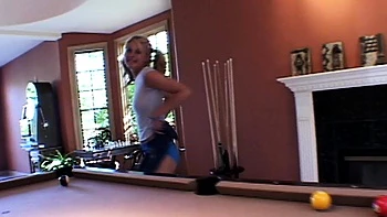 Hot blonde little Summer licking