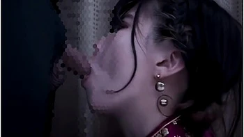 Female College Student Put On A Chinese Dress And Have A Blowjob And Cum In Mouth