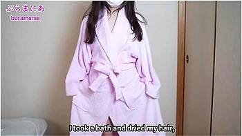 Ntroducing Underwear With No Bra And No Panties In A Naked Bathrobe