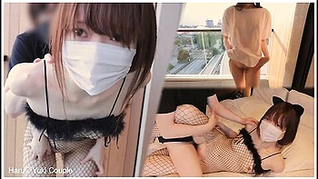 素人20歳現役jdか初めての露出sexて興奮絶頂 素人カッフル/露出/野外sex/美少女/色白美乳/女子大生/中出し/コスフレ/フル動画は36分/일본여대생과질내사정섹스