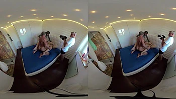 Kyra Hot Behind The Scenes VR Part Two - Curvy Babe w Volcano