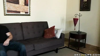 Tall MILF with silicone tits Nikki Sexx rammed by long sausage