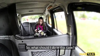 Awesome backseat bang with a curvy big-bottomed Olga Cabaeva