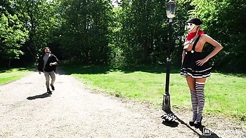 Awesome busty babes Yasmina Khan and Frances Bentley love FFM