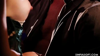 Nighttime fuck in the doggy style with a slutty blonde Maya Rose