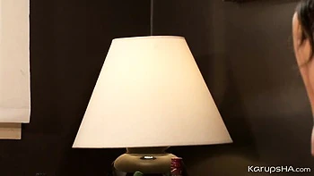 Asian babe Lana Violet fucks with an athlete in the missionary pose