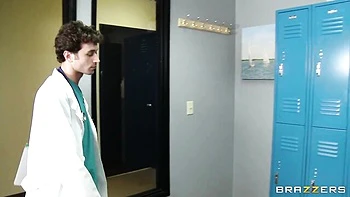 Rough sex in the sideways pose with a busty blonde Alexis Texas