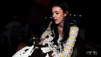 Two dolls Bella Nova and Mallory Brooks fuck with a big dick