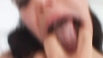 Passionate dildo masturbation with a long-legged Adrienne