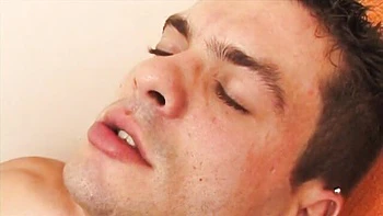 Good bisexual anal fuck in the cowgirl pose with a hot brunette Semen