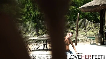 Love Her Feet featuring Yanick Shaft and Isabella De Laa's feet sex dirt