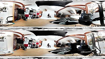 Enchanting fancy woman at behind the scenes sex