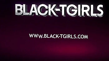 Black TGirls - small tits video