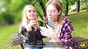 Zlata and Stanley's street pick up xxx