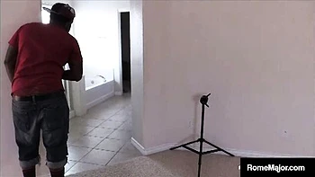 Naughty Rome Major's bathroom trailer