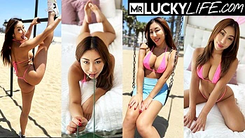 Mysterious Nicole Doshi - blowjob smut - Mr Lucky Life