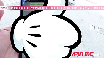 Gambling miss at public blowjob porn