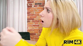 Girls rimming sex with emotional Steve from Rim4k