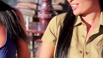 Anissa Kate and Ania Kinski's balls sucking smut by Mr Lucky Life