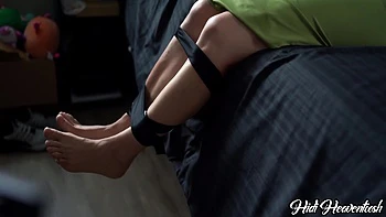 Tied Up And Struggling