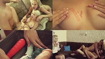 VIPSEXVAULT - Petite Brunette Arwen Gold Relaxes With A Hot Threesome Fuck: Porn