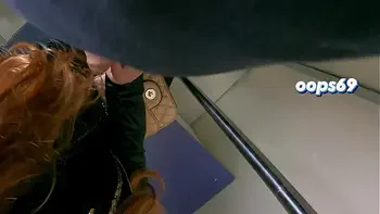 Guy Flashing his Dick to my StepMom in Public Train