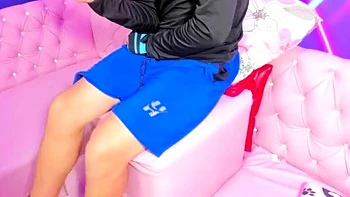 Great Big Boobs On Masturbating Redhead