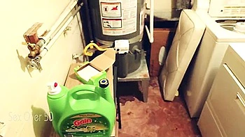 A Lonely Milf Seduces A Young Man Who Rents Her Basement Apartment. The Landlady