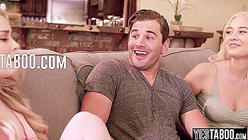 Nathan Bronson, Haley Spades And Skyler Storm In Jealous Big Bottom Stepsis Has A Threesome Sex