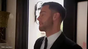 Bound stepmom and teen anal banged