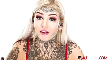 Alt clip with lascivious Amber Luke and Amber B from AltErotic