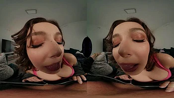 LL FF VR ft. Leana Lovings  Fiona Frost: Blowjob, Doggy  Cowgirl Porn