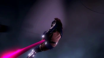 3D Big Boobs Stripper Have Blowjob Sex with Big Cock