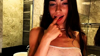 Hot amateur teen blowjob and facial HD video