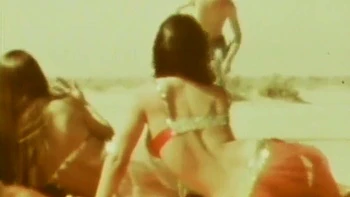 Rene Bond And John Holmes - Hot Threesome On The Beach From The American Vintage Porn Of The Seventies