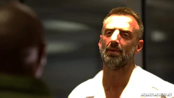 Prisoner forced to accept the advances of his abductor - Jacquie et Michel TV