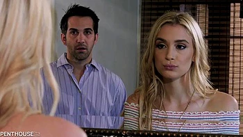 Blonde with braces gets fucked: Blowjob, Doggy  Cowgirl Porn