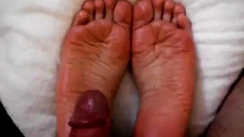 Asian footjobs and cum on feet and cute toes :3: Xhamster  Fetish Porn