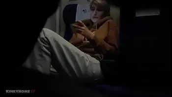 What did she do? Does she masturbate on the train? Hidden Orgasm?