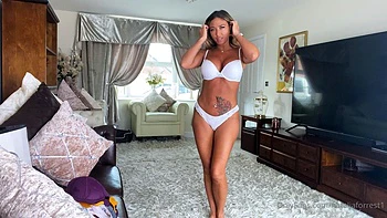 Big Boobed Blonde Masturbates With A Dildo In The Bathroom