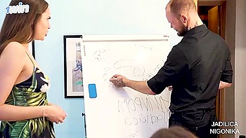 Wild mummy teacher orgy! Fucked with a student on the desk in class. 1WINPORN. NIGONIKA 2023. 4K XXX.