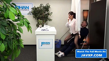 Japanese Coed First Day On The Job