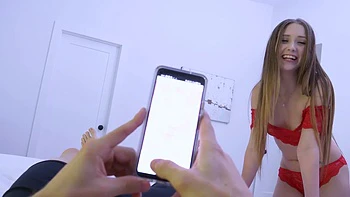 Beautiful Audrey Hempburne in pussy licking action