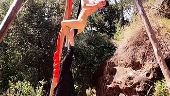 Outdoor bdsm dorm handjob outdoor