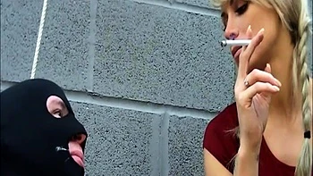 Blonde Foot Fetish on Cam