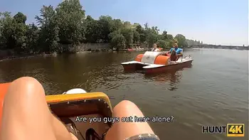 HUNT4K. No condoms but it doesnt stop married girl from dirty humping